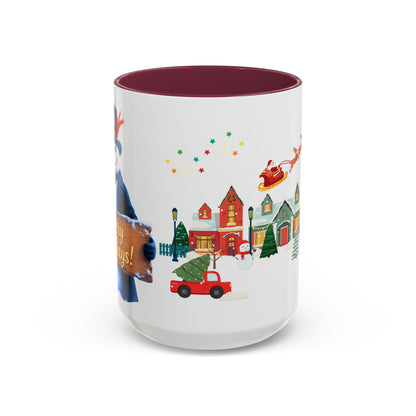 Merry Holidays Snowman Mug (v1)
