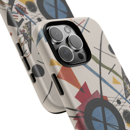 Tough Phone Case for iPhone, Samsung and Google Pixel - Kandinsky, Violett (1923)