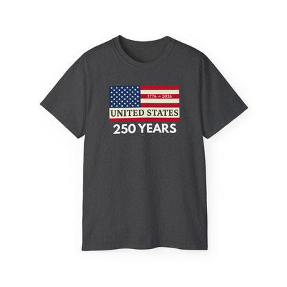 United States 250 Years Commemorative T-Shirt (1776–2026)