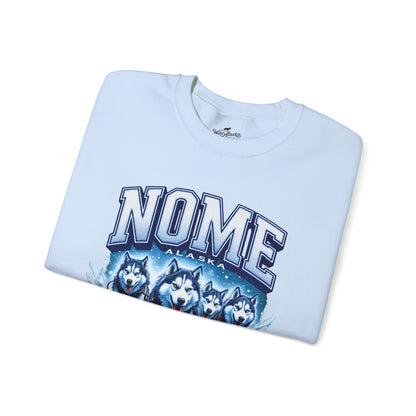 Nome Huskies Cotton Crewneck Sweatshirt | Wild Alaska Series Edition 🐺❄️