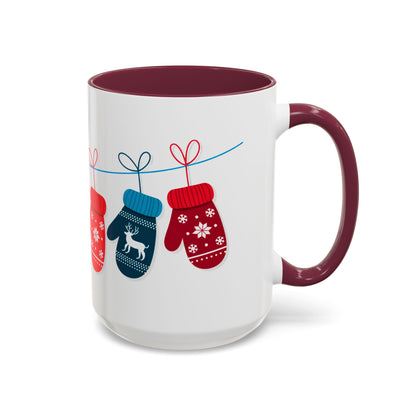 Winter Mittens Wraparound Mug