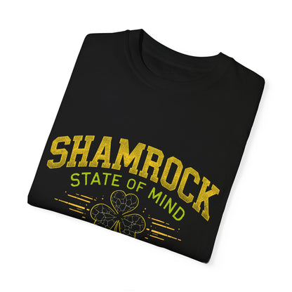 Comfort Colors 1717 Unisex Garment-Dyed T-shirt - Shamrock State of Mind St. Patrick’s Day Design