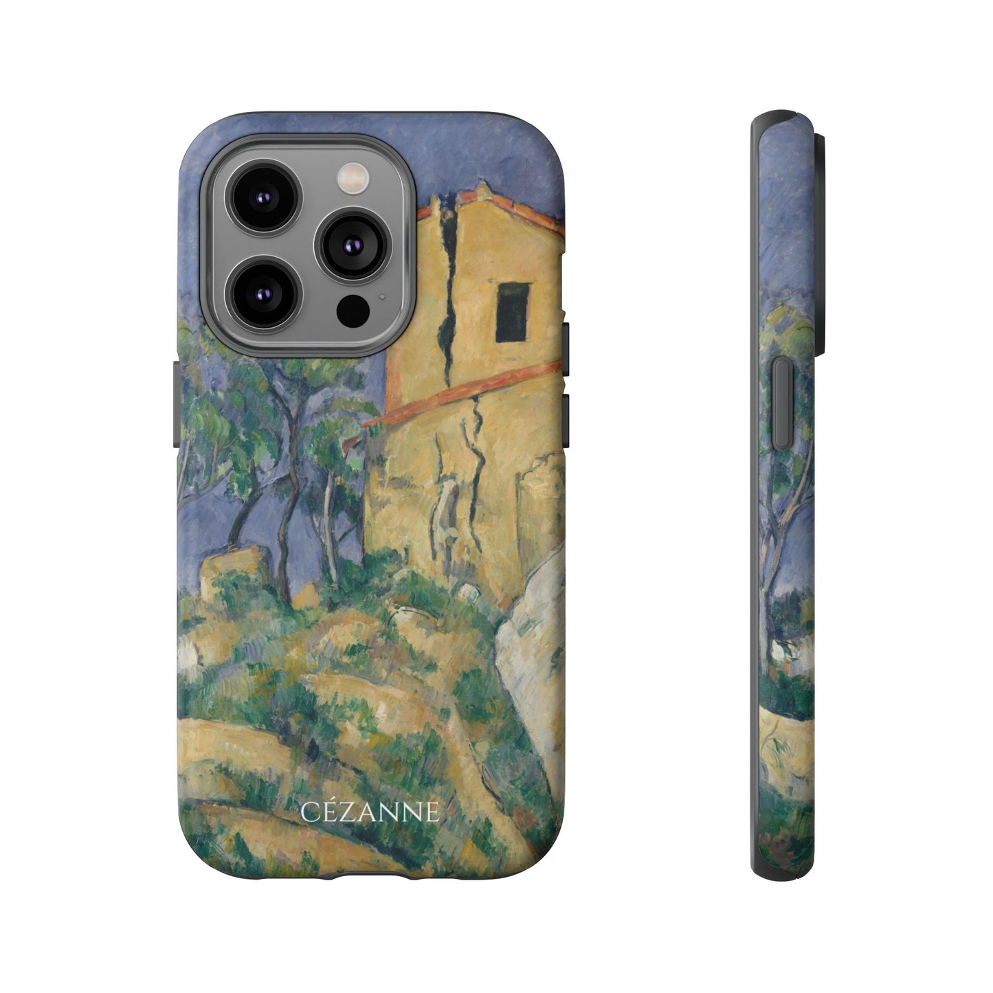 Tough Phone Case for iPhone, Samsung and Google Pixel - Cézanne, House with the Cracked Walls (1892-94)