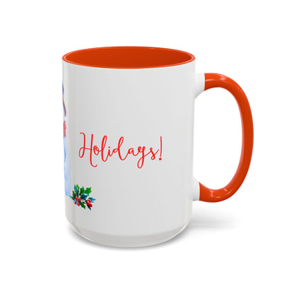 Merry Holidays Snowman Mug (v2)