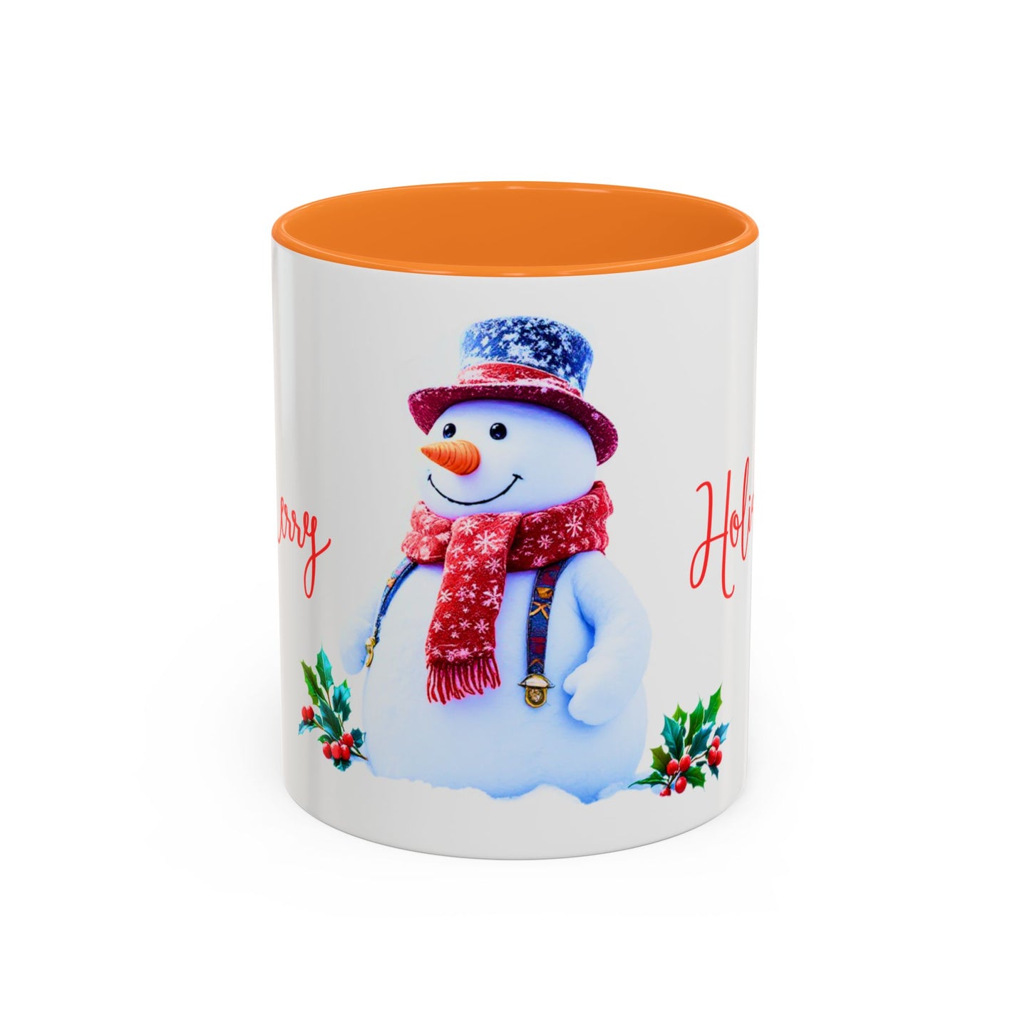 Merry Holidays Snowman Mug (v2)