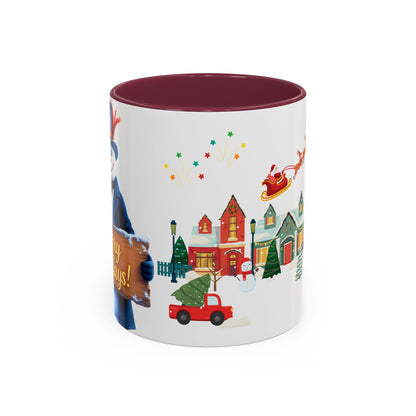 Merry Holidays Snowman Mug (v1)