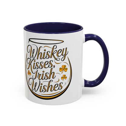 Whiskey Kisses, Irish Wishes – St. Patrick’s Day Mug (11oz, 15oz)