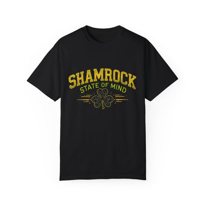 Comfort Colors 1717 Unisex Garment-Dyed T-shirt - Shamrock State of Mind St. Patrick’s Day Design