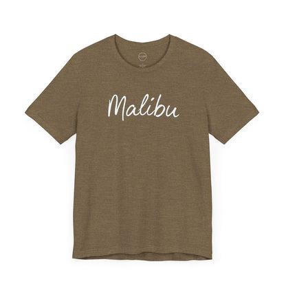 Bella+Canvas · 3001 Unisex Jersey Short Sleeve Tee - Malibu Coastal Vibes (v2)