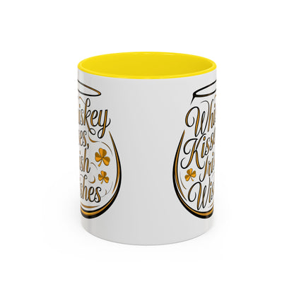 Whiskey Kisses, Irish Wishes – St. Patrick’s Day Mug (11oz, 15oz)