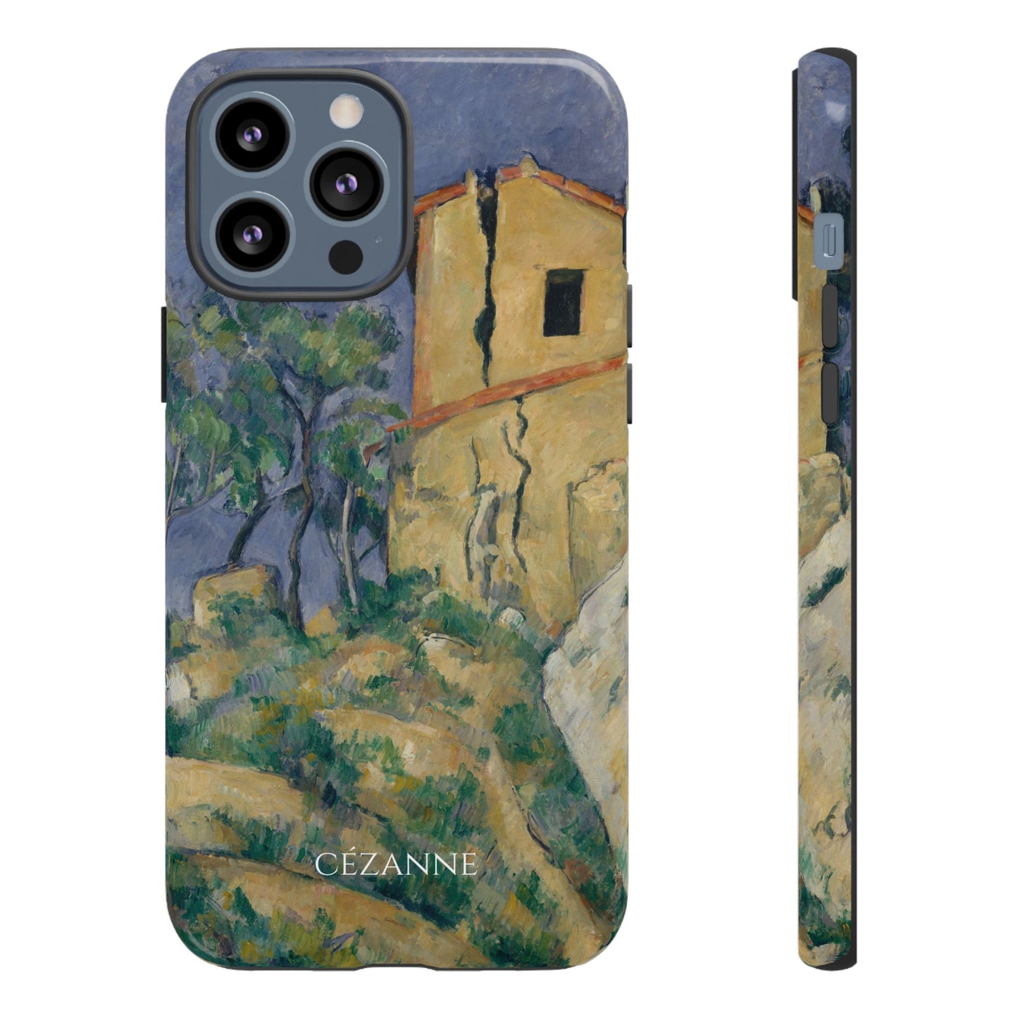 Tough Phone Case for iPhone, Samsung and Google Pixel - Cézanne, House with the Cracked Walls (1892-94)