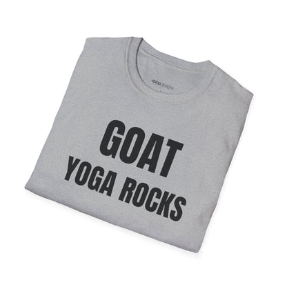 GOAT YOGA ROCKS Unisex Graphic Tee