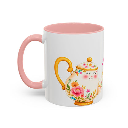 You're My Perfect Blend - Floral Accent Ceramic Mug (11oz, 15oz)