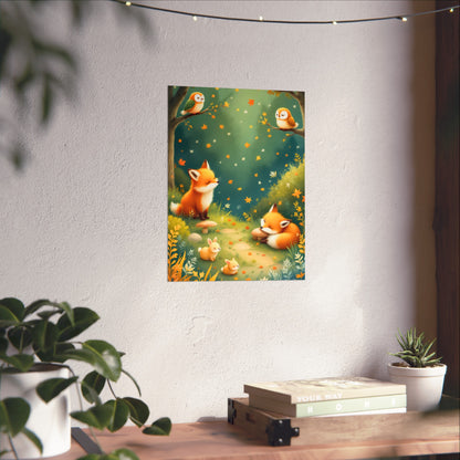 Autumn Forest Friends - Cozy Woodland Animals