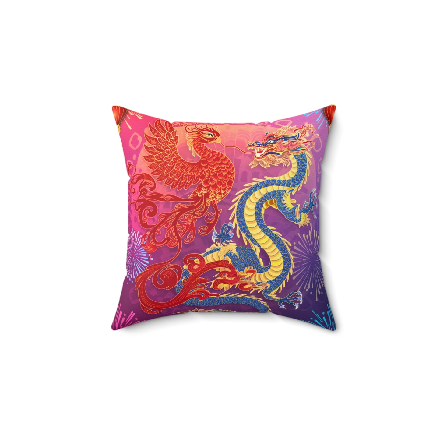 Chinese New Year Throw Pillow (v9)