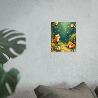 Autumn Forest Friends - Cozy Woodland Animals