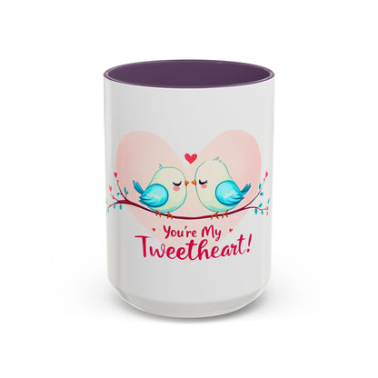 You're My Tweetheart - Love Birds Valentine's Day Mug (11oz, 15oz)