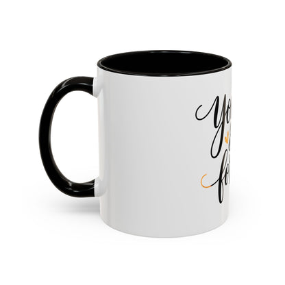 You & Me Forever Valentine's Day Mug – Minimalist Romantic Gift for Love & Romance (11oz)