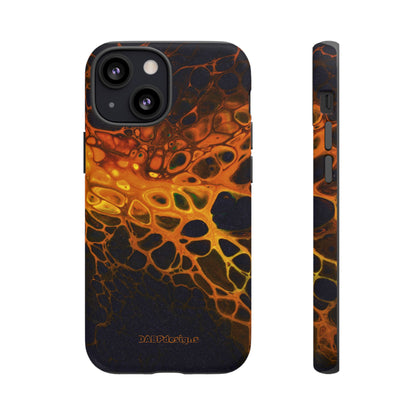 Tough Phone Case for iPhone, Samsung and Google Pixel - DABPdesigns Acrylic Abstract Design (v2)