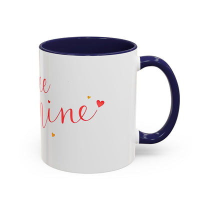 Bee Mine - Floral Accent Ceramic Mug (11oz, 15oz)