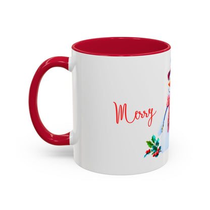 Merry Holidays Snowman Mug (v2)