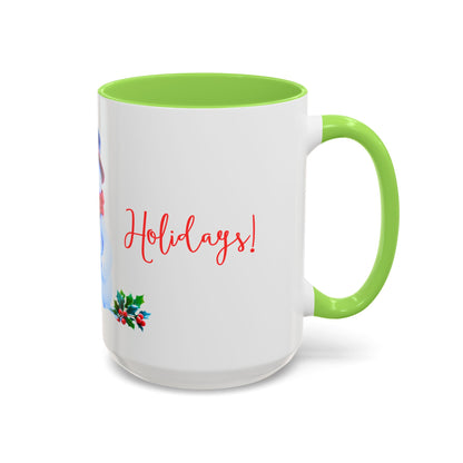 Merry Holidays Snowman Mug (v2)
