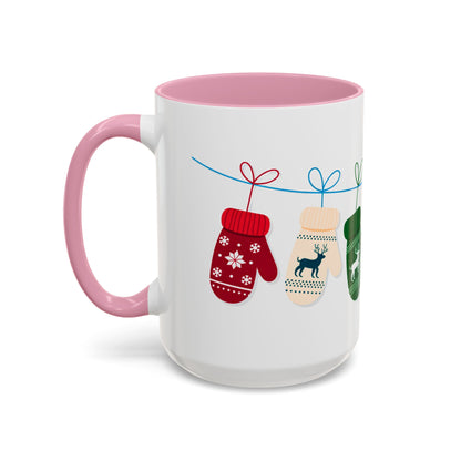 Winter Mittens Wraparound Mug