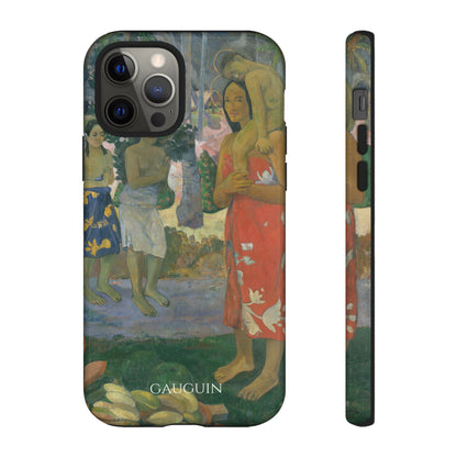 Tough Phone Case for iPhone, Samsung and Google Pixel - Gauguin, Ia Orana Maria (Hail Mary) (1891)
