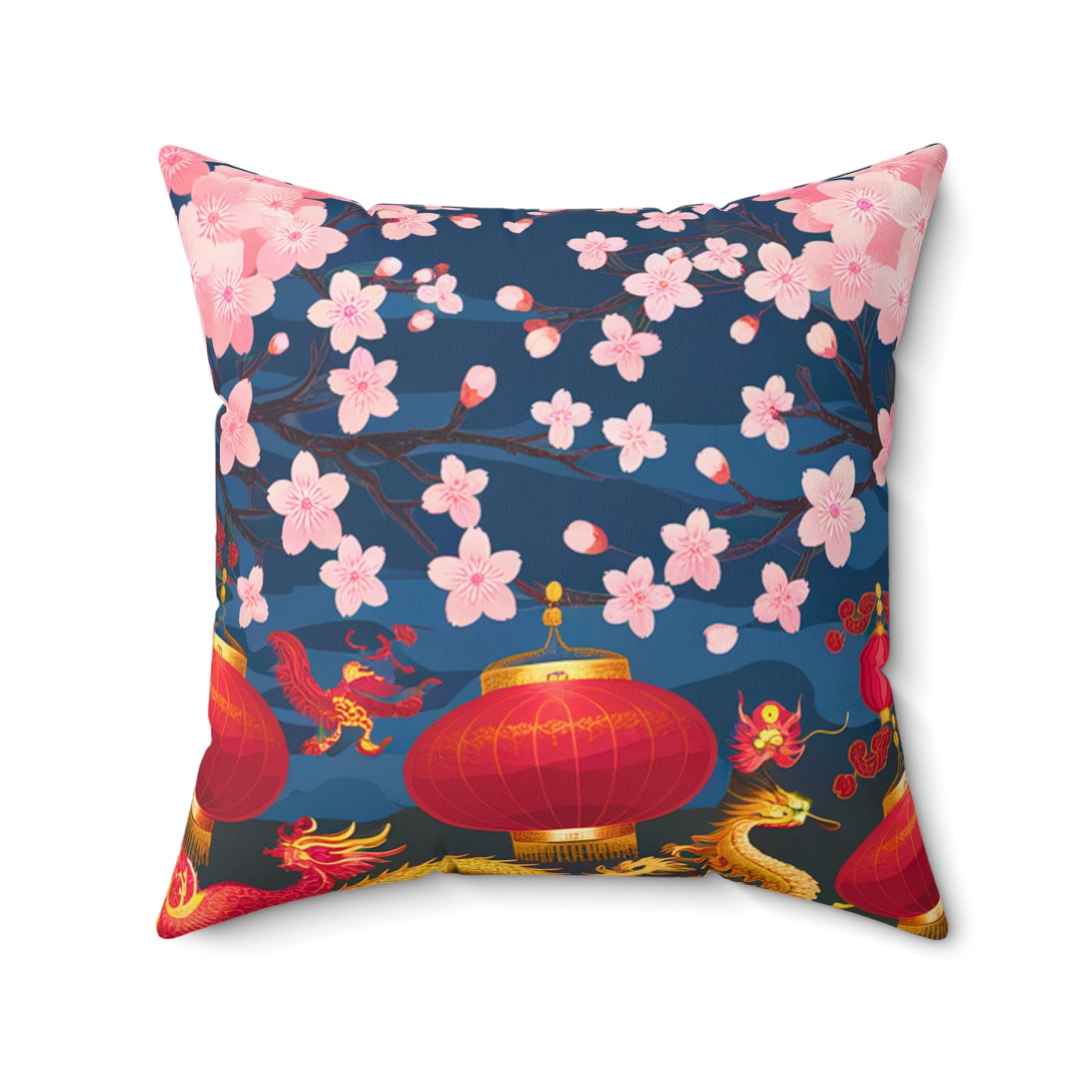 Chinese New Year Throw Pillow (v4)