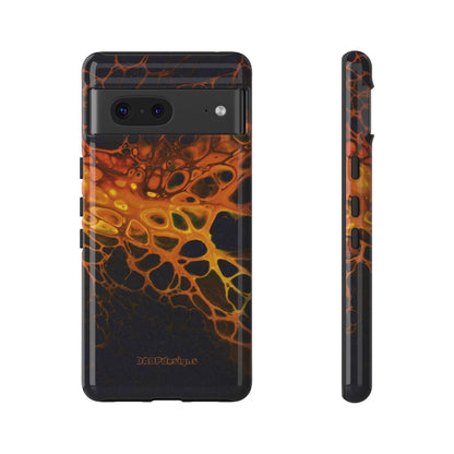 Tough Phone Case for iPhone, Samsung and Google Pixel - DABPdesigns Acrylic Abstract Design (v2)
