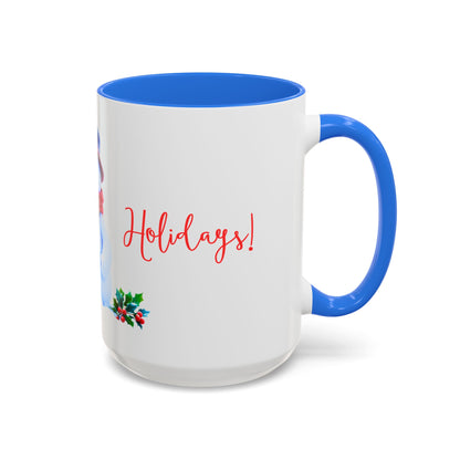 Merry Holidays Snowman Mug (v2)