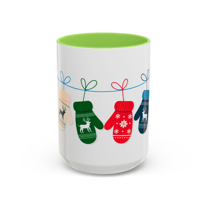 Winter Mittens Wraparound Mug