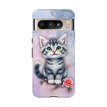 Tough Phone Case for iPhone, Samsung and Google Pixel - Dem Putty Tat Series (v1)