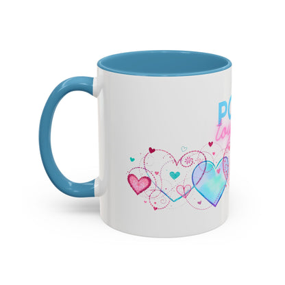 Pour toujours/Mon amour Valentine's Day Mug Set– Romantic French Gift for Couples [2 of 2] (11oz, 15oz)