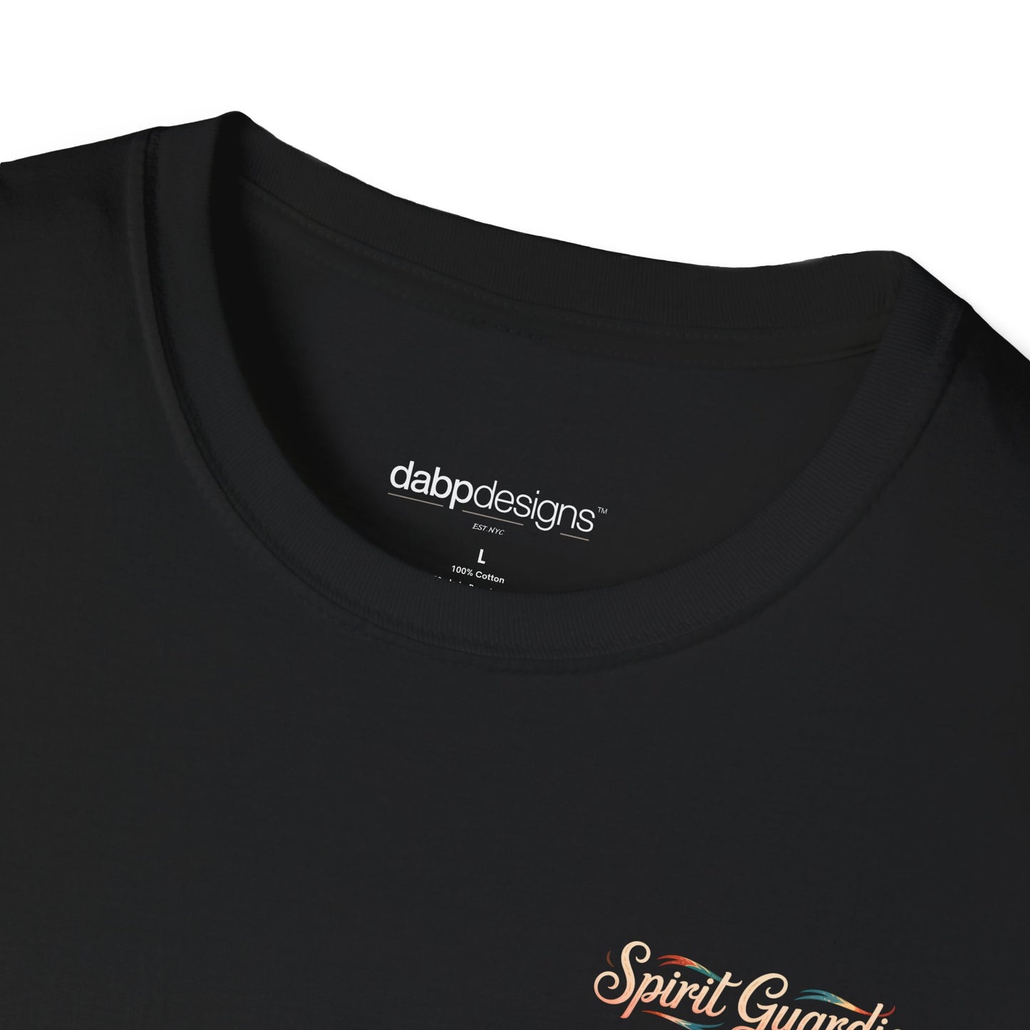 Black t-shirt with 'Agave Shirt' logo on a white background