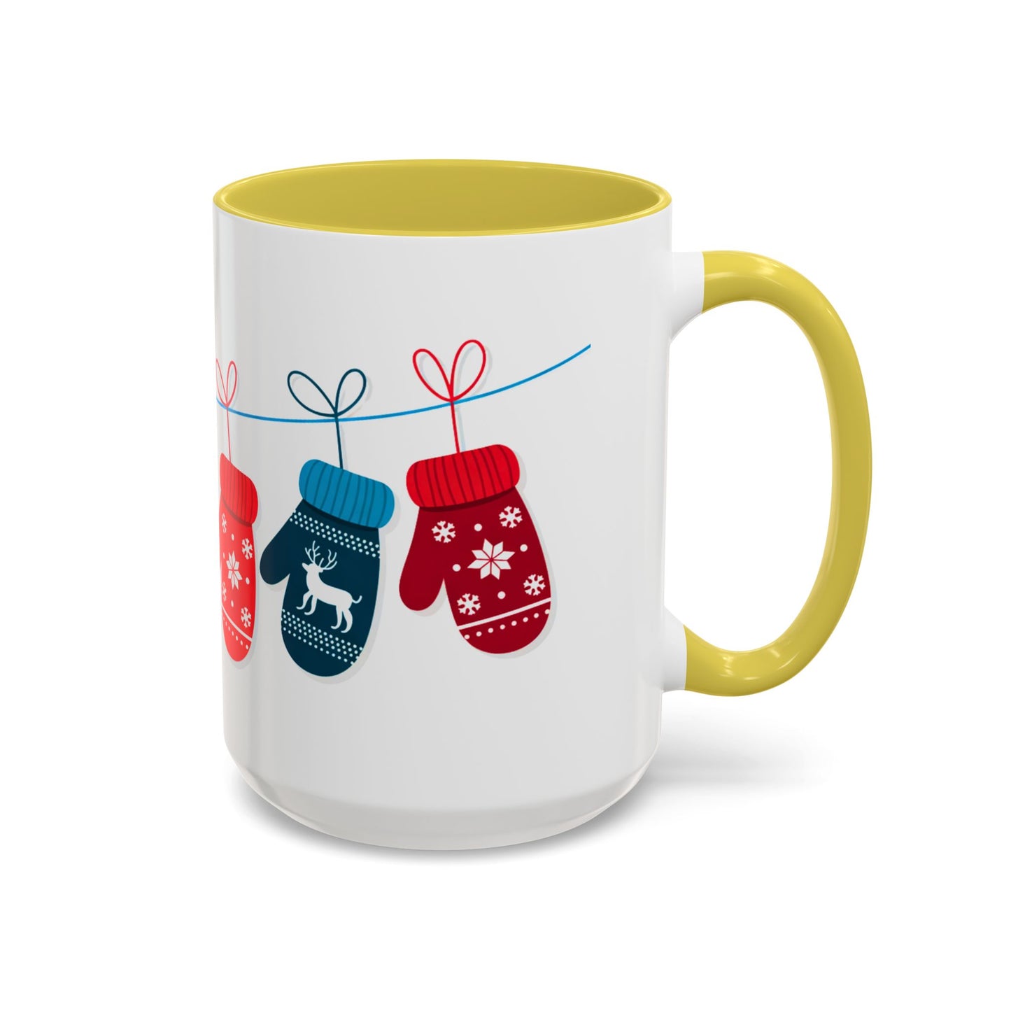 Winter Mittens Wraparound Mug