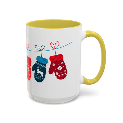 Winter Mittens Wraparound Mug