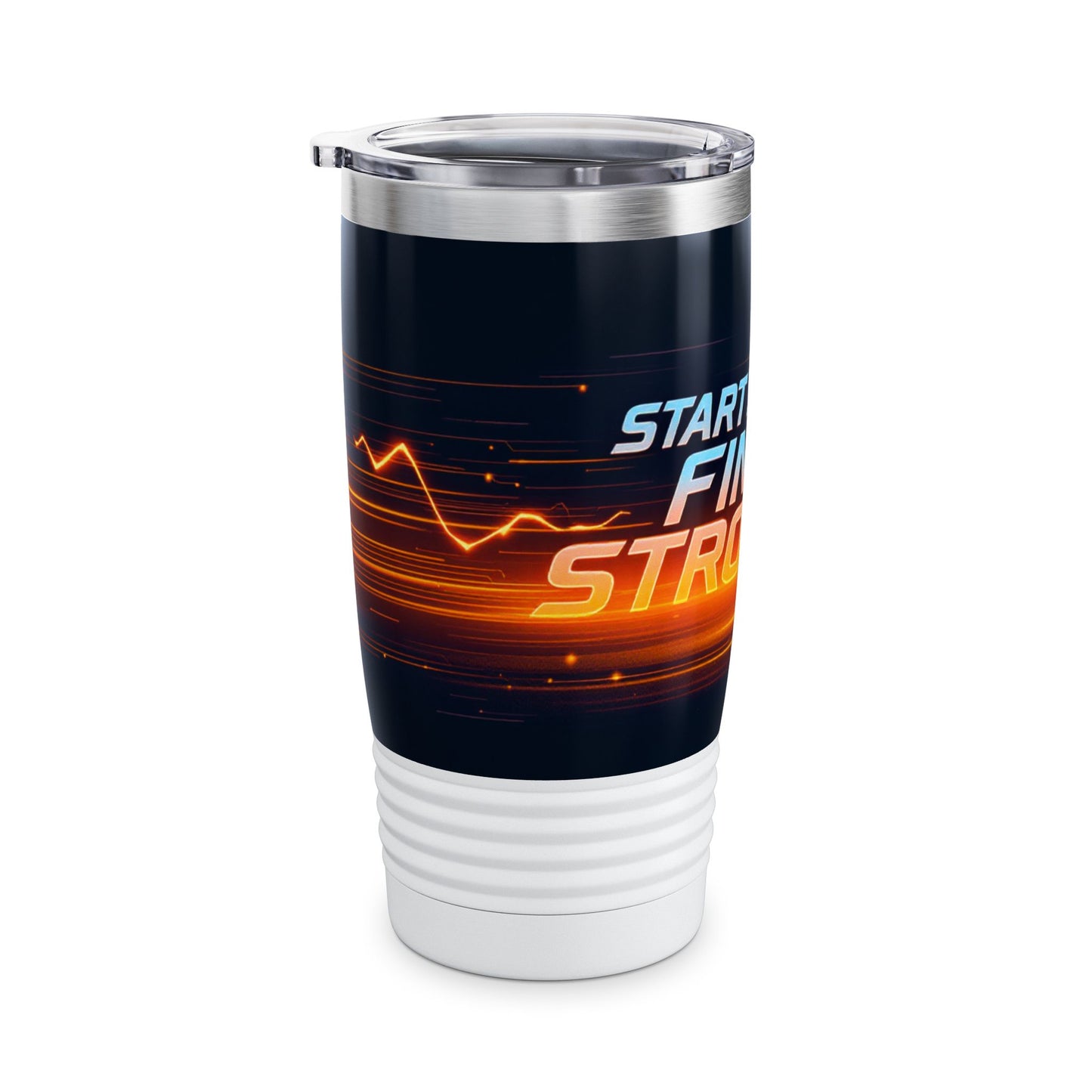 Start Strong, Finish Stronger - Ringneck Tumbler, 20oz