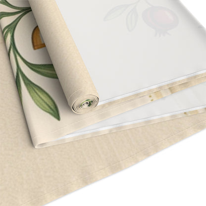 Pesach Sameach Table Runner Collection (v2) — Elegant Passover Seder Table Decor (16×72)