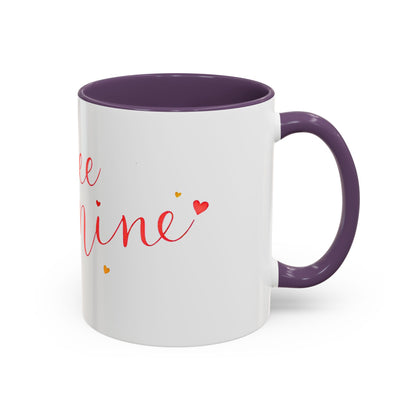 Bee Mine - Floral Accent Ceramic Mug (11oz, 15oz)