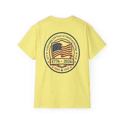 USA 250 1776–2026 Patriotic Anniversary T-Shirt