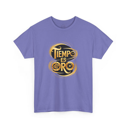 Gildan · 5000 Unisex Tee - Tiempo Es Oro – Stylish Motivational Design