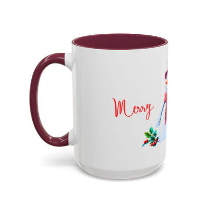 Merry Holidays Snowman Mug (v2)