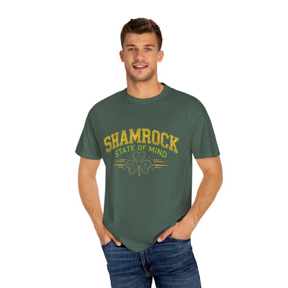 Comfort Colors 1717 Unisex Garment-Dyed T-shirt - Shamrock State of Mind St. Patrick’s Day Design