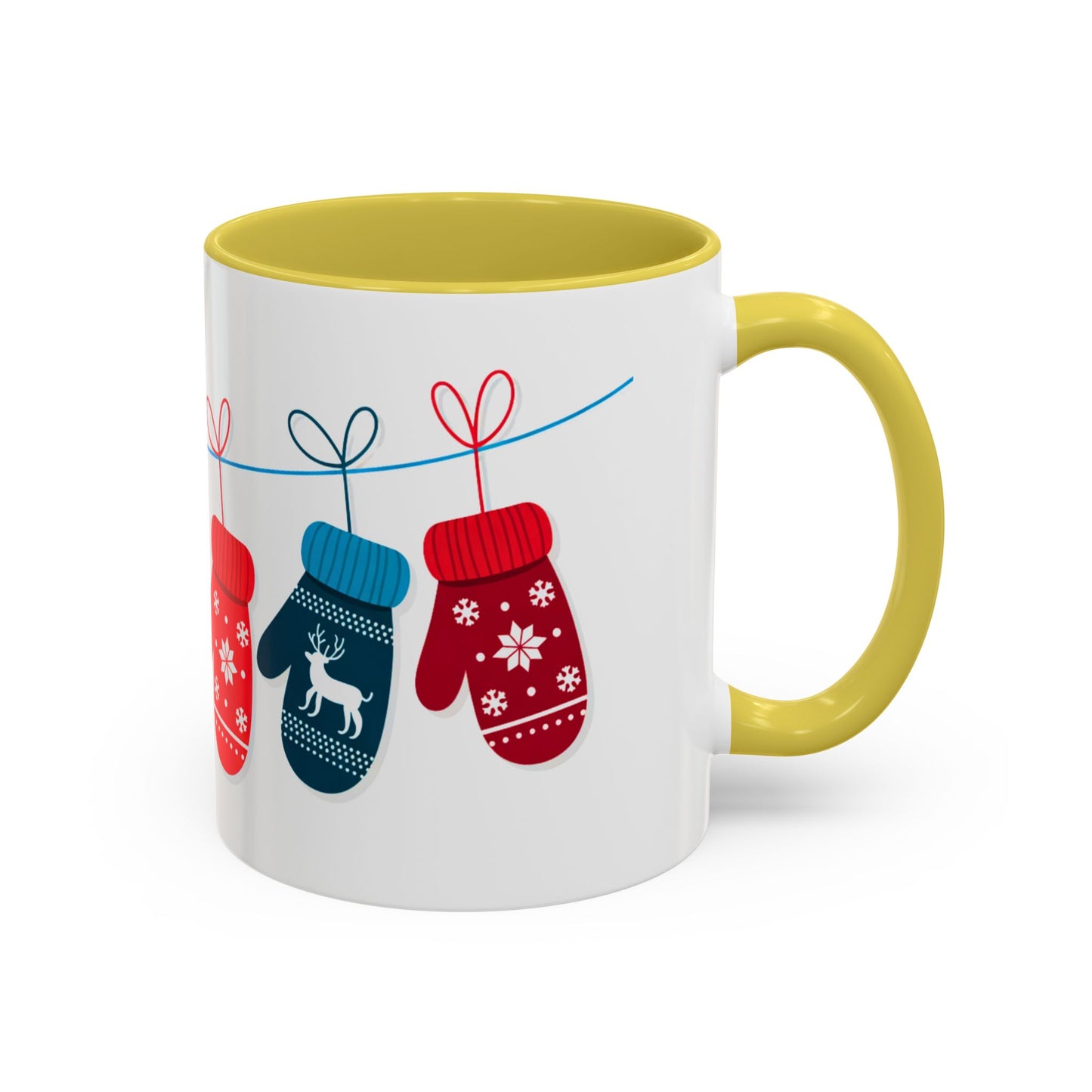 Winter Mittens Wraparound Mug