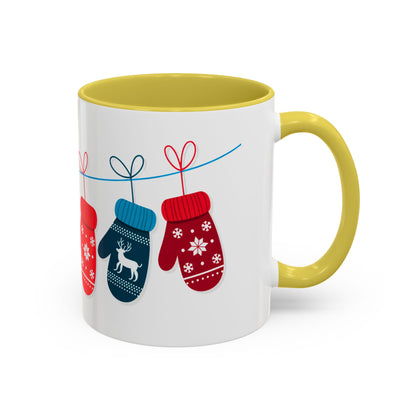 Winter Mittens Wraparound Mug