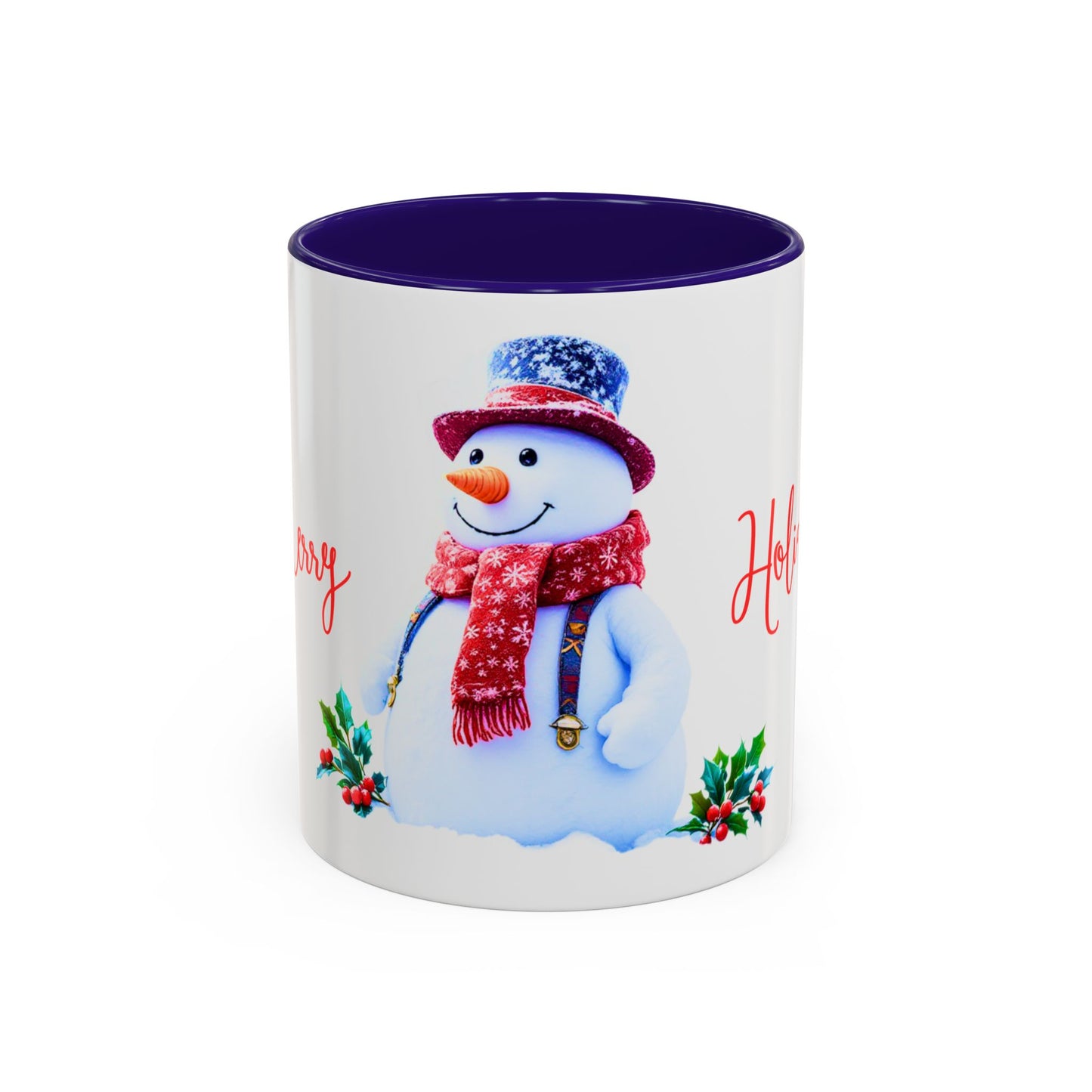 Merry Holidays Snowman Mug (v2)