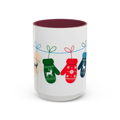 Winter Mittens Wraparound Mug
