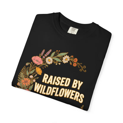Raised by Wildflowers Botanical Graphic Tee
