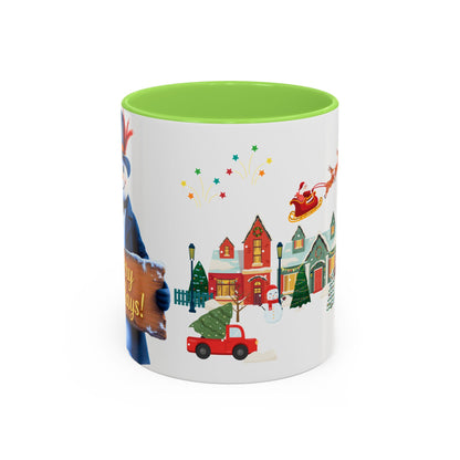 Merry Holidays Snowman Mug (v1)
